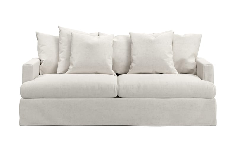 Menard 3-personers Stofsofa - Beige - Møbler - Sofaer - 3 personers sofa