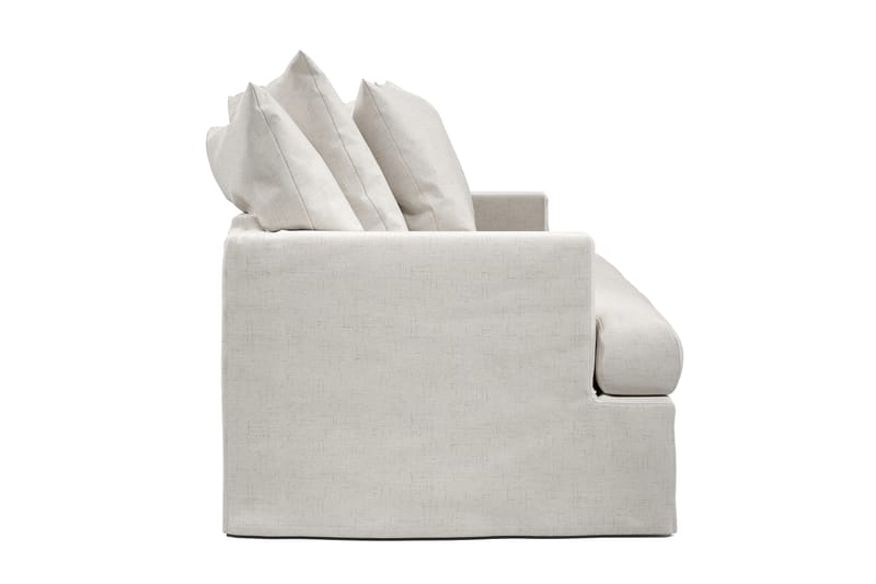 Menard 3-personers Stofsofa - Beige - Møbler - Sofaer - 3 personers sofa