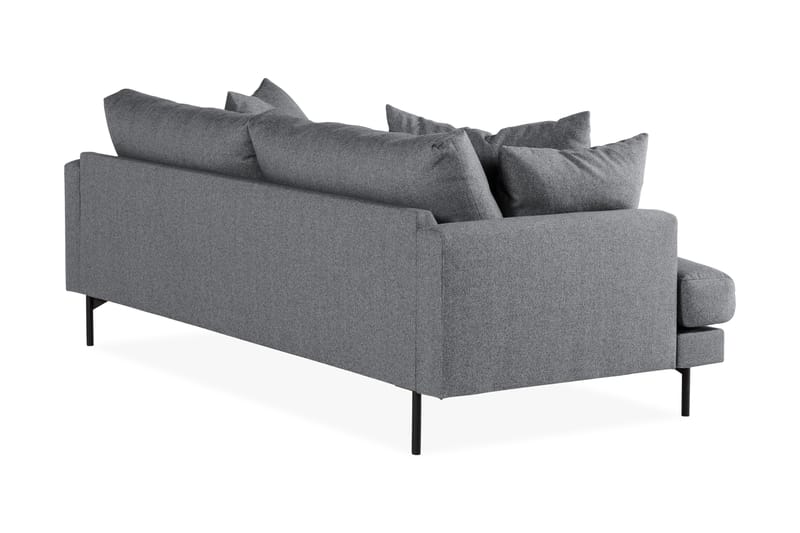 Menard 4-personers Dyb Stofsofa - Mørkegrå - Møbler - Sofaer - 4 personers sofa