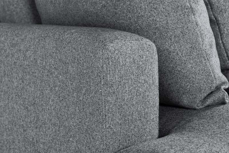 Menard 4-personers Stofsofa - Grå - Møbler - Sofaer - 4 personers sofa