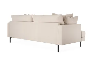 Menard 4-personers Dyb Stofsofa - Beige - Møbler - Sofaer - 4 personers sofa