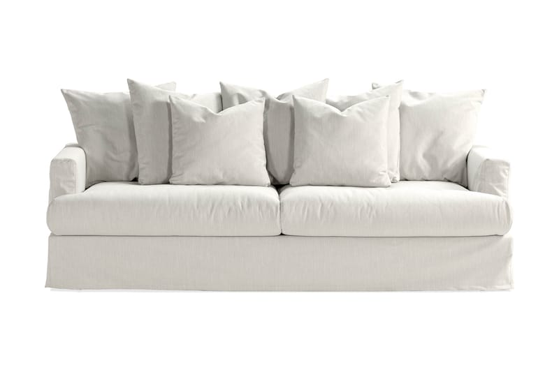 Menard 4-Pers. Sofa - Linned Beige - 4 personers sofa