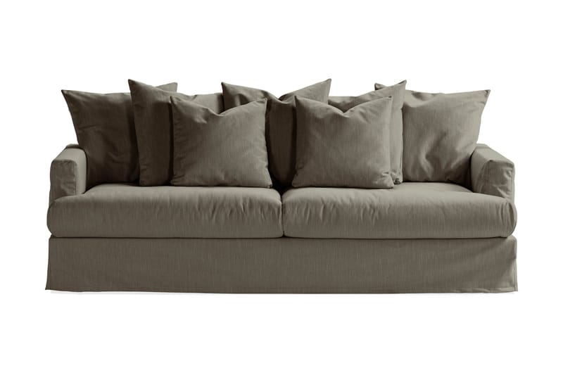 Menard 4-Pers. Sofa - Grøn - 4 personers sofa