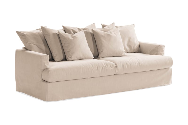 Menard 4-Pers. Sofa - Beige - 4 personers sofa