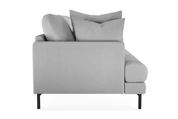 Menard 4-personers Dyb Stofsofa - Lysegrå - Møbler - Sofaer - 4 personers sofa