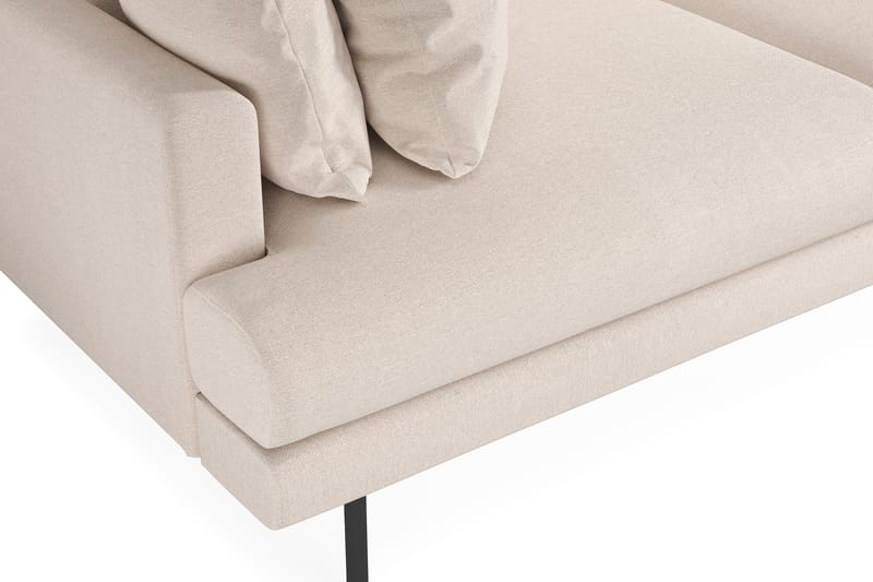 Menard 4-personers Dyb Stofsofa - Beige - Møbler - Sofaer - 4 personers sofa