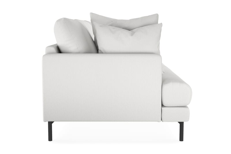 Menard 4-personers Dyb Stofsofa - Hvid - Møbler - Sofaer - 4 personers sofa