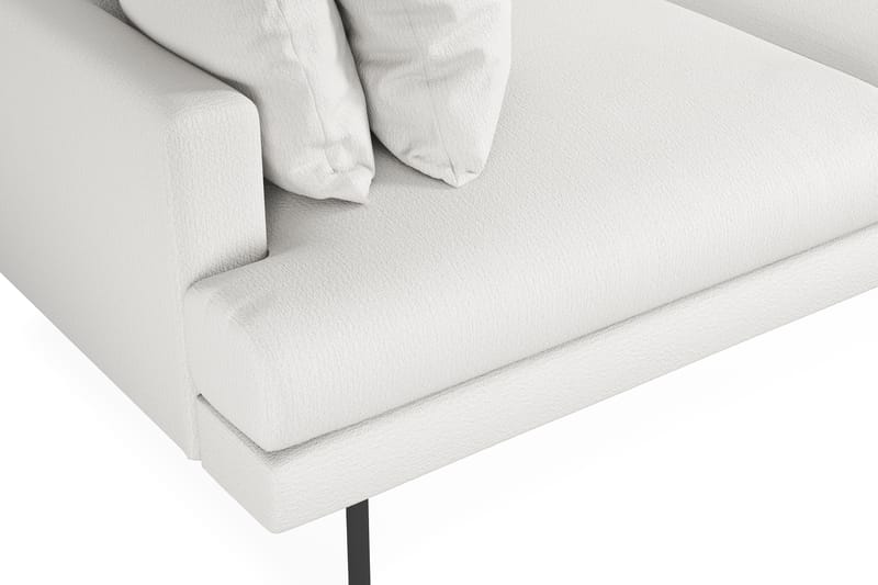 Menard 4-personers Dyb Stofsofa - Hvid - Møbler - Sofaer - 4 personers sofa