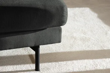 Menard 4-personers Dyb Manchestersofa - Grå - Møbler - Sofaer - 4 personers sofa