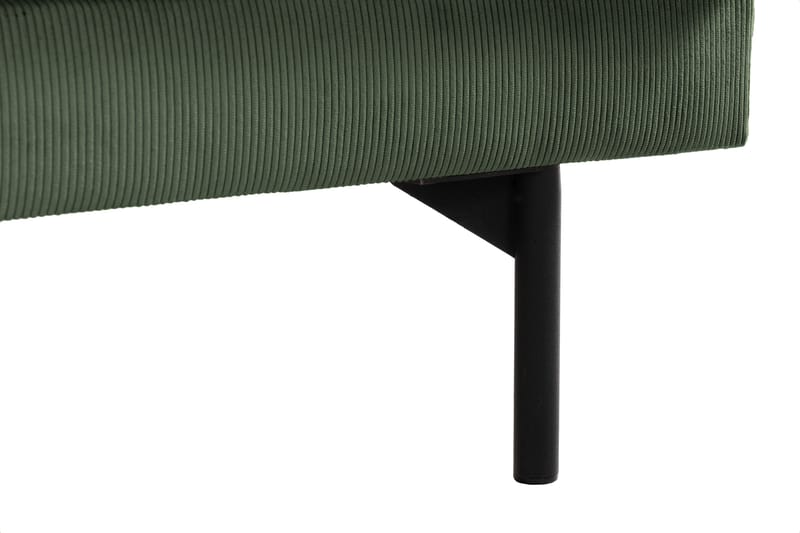 Menard 4-personers Dyb Manchestersofa - Grøn - Møbler - Sofaer - 4 personers sofa