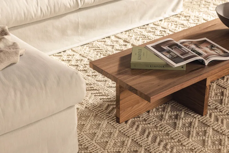 Menard 4-personers Dyb Stofsofa - Lysegrå - Møbler - Sofaer - 4 personers sofa