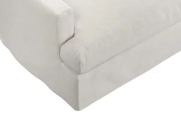Menard 4-personers Dyb Stofsofa - Beige - Møbler - Sofaer - 4 personers sofa