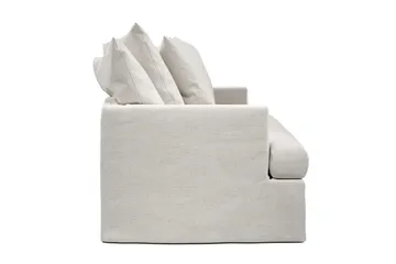 Menard 4-personers Dyb Stofsofa - Beige - Møbler - Sofaer - 4 personers sofa