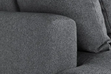 Menard 4-personers Dyb Stofsofa - Mørkegrå - Møbler - Sofaer - 4 personers sofa