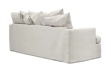 Menard 4-personers Dyb Stofsofa - Beige - Møbler - Sofaer - 4 personers sofa