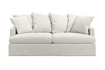 Menard 4-personers Dyb Stofsofa - Beige - Møbler - Sofaer - 4 personers sofa