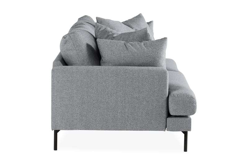 Menard 4-personers Dyb Stofsofa - Grå - Møbler - Sofaer - 4 personers sofa