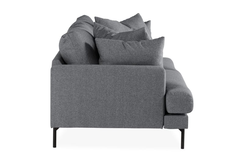 Menard 4-personers Dyb Stofsofa - Mørkegrå - Møbler - Sofaer - 4 personers sofa