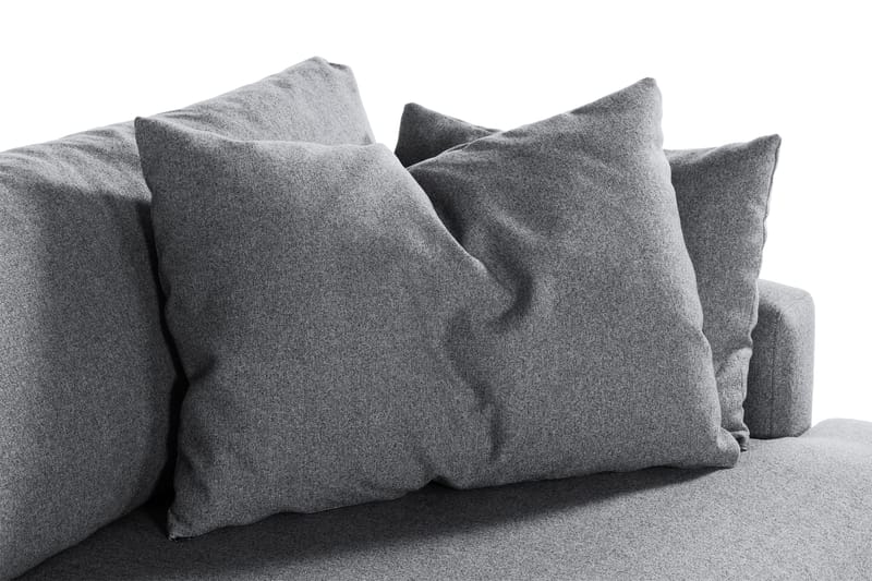 Menard 4-personers Dyb Stofsofa - Grå - Møbler - Sofaer - 4 personers sofa
