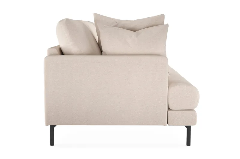 Menard 4-personers Dyb Stofsofa - Beige - Møbler - Sofaer - 4 personers sofa