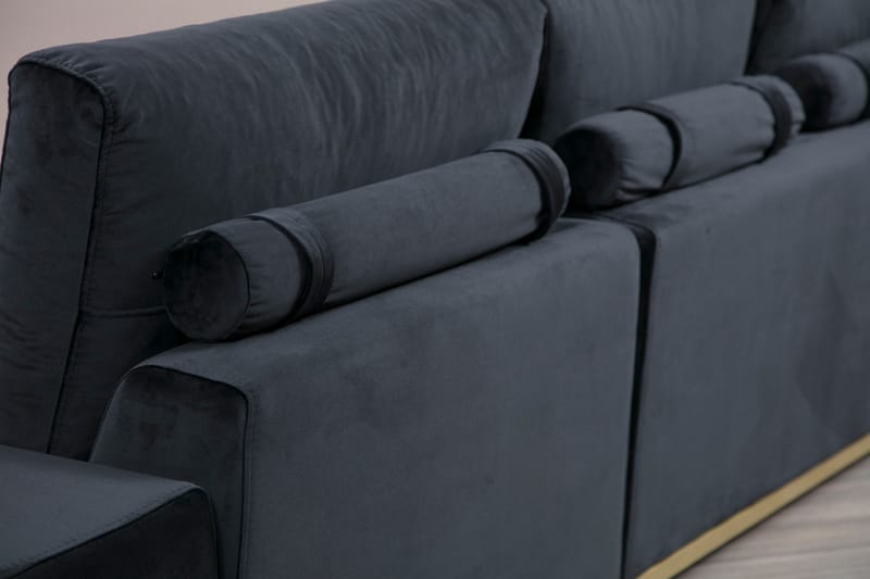 Mezonzo 4-Pers. Sofa - Sort - Møbler - Sofaer - 4 personers sofa