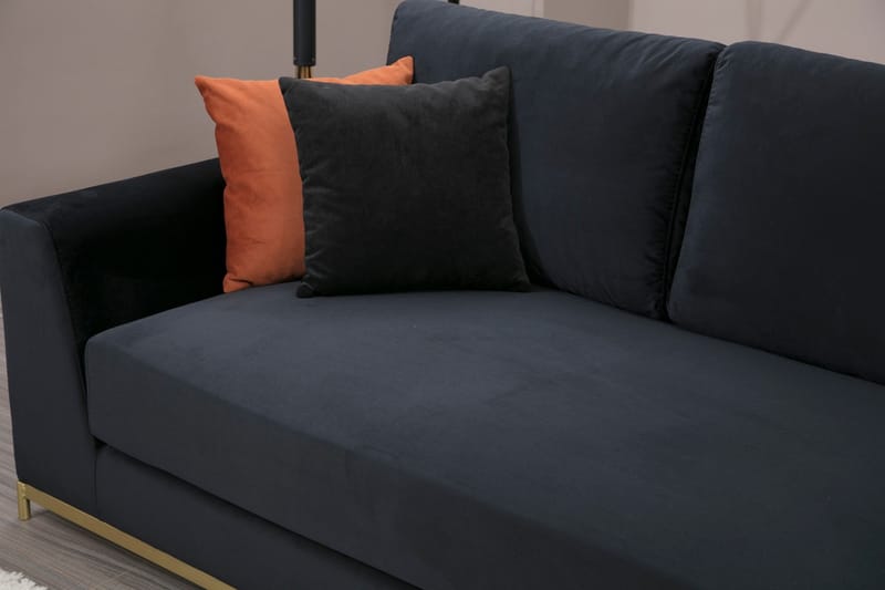 Mezonzo 4-Pers. Sofa - Sort - Møbler - Sofaer - 4 personers sofa