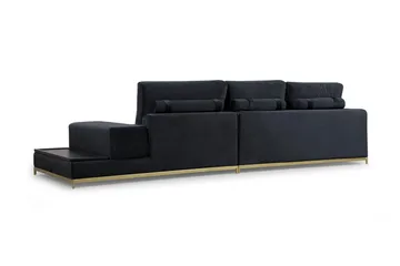 Mezonzo 4-Pers. Sofa - Sort - Møbler - Sofaer - 4 personers sofa