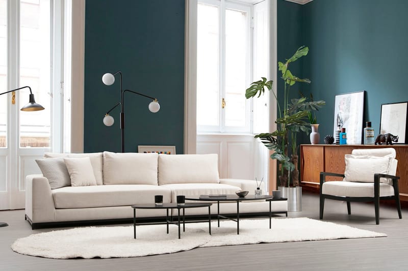 Mezonzo 4-Pers. Sofa - Beige - Møbler - Sofaer - 4 personers sofa