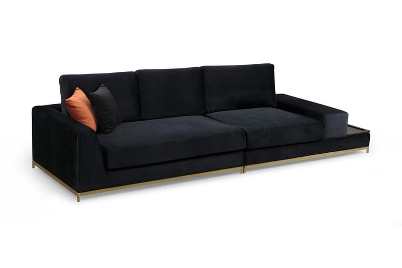 Mezonzo 4-Pers. Sofa - Sort - Møbler - Sofaer - 4 personers sofa