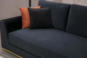 Mezonzo 4-Pers. Sofa - Sort - Møbler - Sofaer - 4 personers sofa
