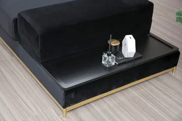 Mezonzo 4-Pers. Sofa - Sort - Møbler - Sofaer - 4 personers sofa