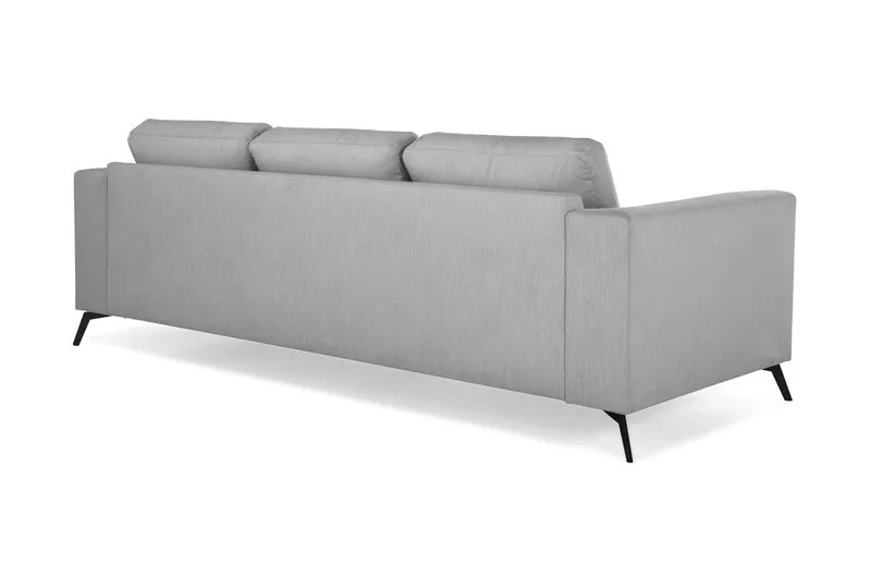 Ocean Lyx 3-personers Stofsofa - Grå - Møbler - Sofaer - 4 personers sofa
