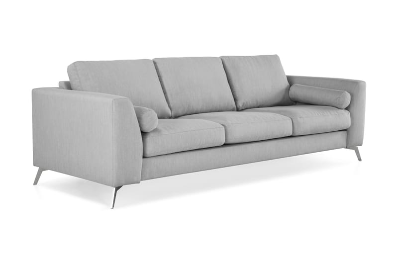 Ocean Lyx 3-personers Stofsofa - Grå - Møbler - Sofaer - 4 personers sofa
