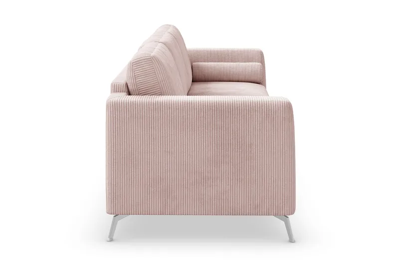Ocean Lyx 4-personers Manchestersofa - Rosa - Møbler - Sofaer - 4 personers sofa