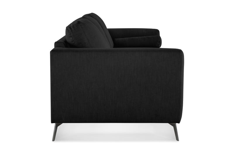 Ocean Lyx 4-personers Stofsofa - Sort - Møbler - Sofaer - 4 personers sofa