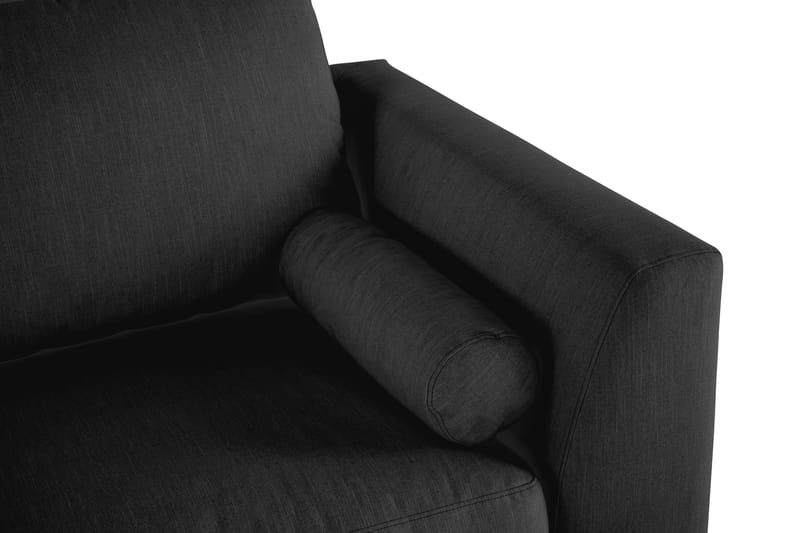 Ocean Lyx 4-personers Stofsofa - Sort - Møbler - Sofaer - 4 personers sofa
