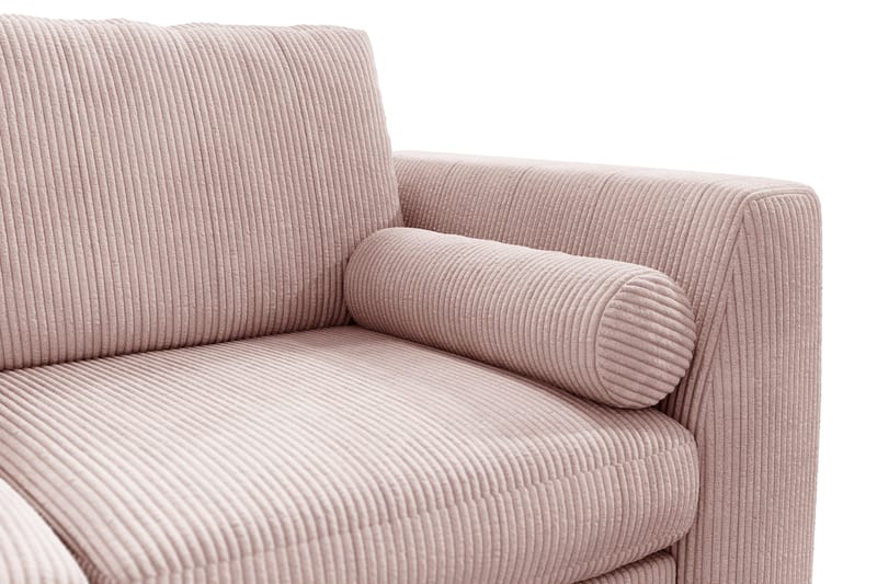 Ocean Lyx 4-personers Manchestersofa - Rosa - Møbler - Sofaer - 4 personers sofa