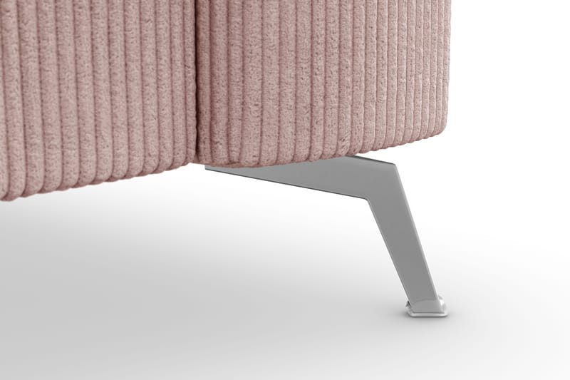 Ocean Lyx 4-personers Manchestersofa - Rosa - Møbler - Sofaer - 4 personers sofa