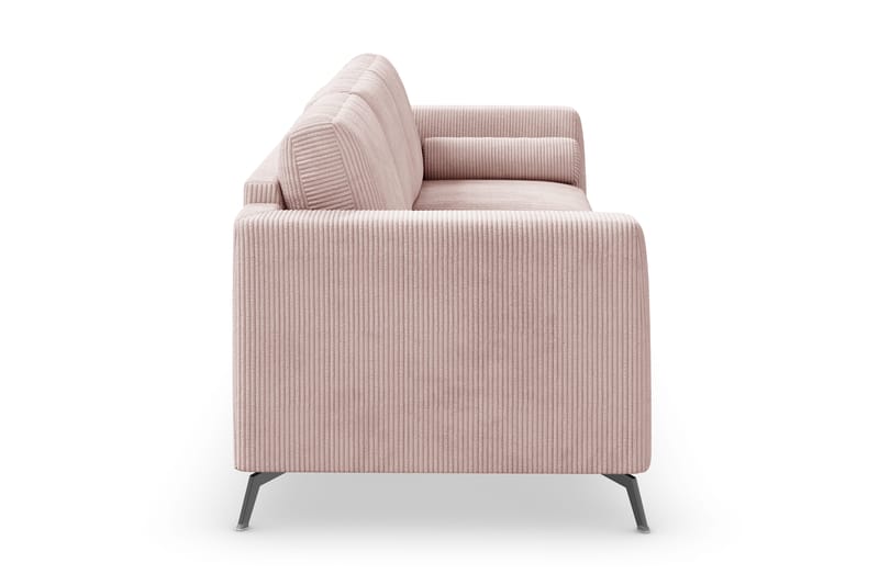 Ocean Lyx 4-personers Manchestersofa - Rosa - Møbler - Sofaer - 4 personers sofa