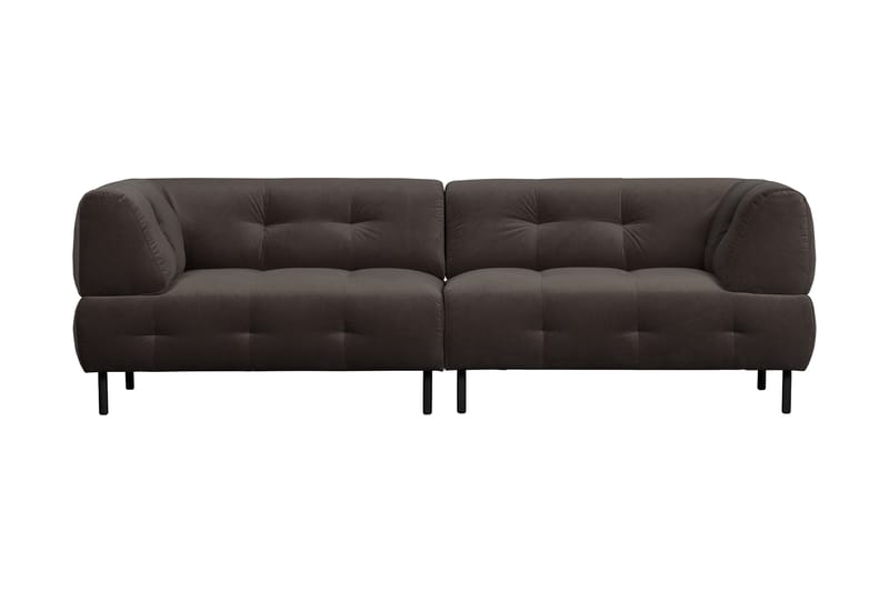 Ranta 4-Pers Sofa - Mørkebrun - Møbler - Sofaer - 4 personers sofa