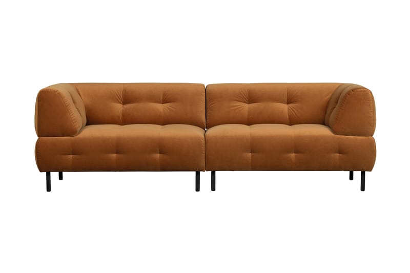 Ranta 4-Pers Sofa - Brun - Møbler - Sofaer - 4 personers sofa