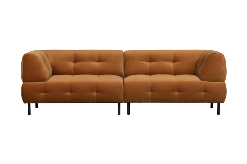 Ranta 4-Pers Sofa - Brun - 4 personers sofa