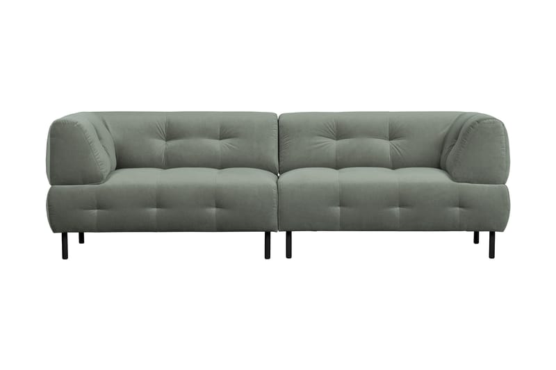 Ranta 4-Pers Sofa - Grøn - 4 personers sofa