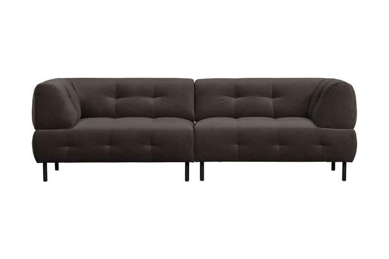 Ranta 4-Pers Sofa, Mørkebrun
