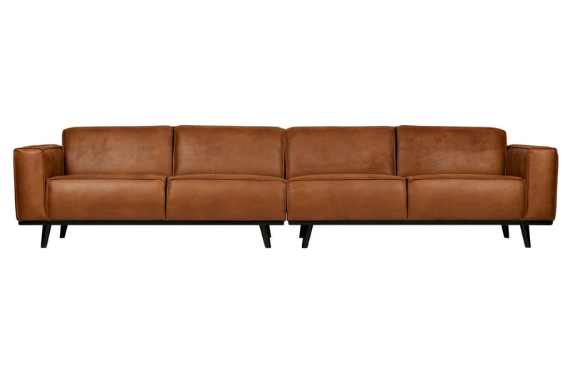 Statement 4-personers Sofa - Cognac - Møbler - Sofaer - 4 personers sofa