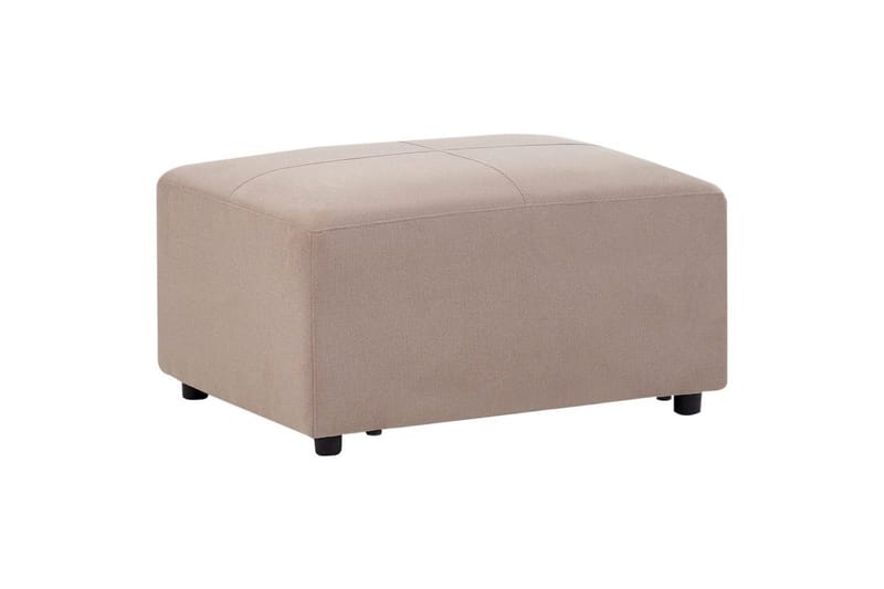 4-sitssoffa Beliani Kohlo Beige/svart, Högervänd Taupe Right-faced - Beige - Møbler - Sofaer - Sofagrupper