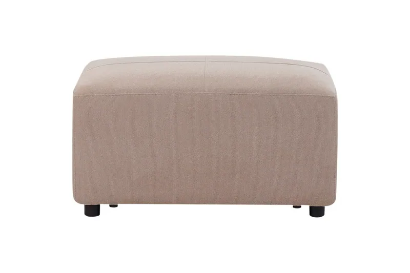 4-sitssoffa Beliani Kohlo Beige/svart, Högervänd Taupe||Black Left-faced - Møbler - Sofaer - Sofagrupper