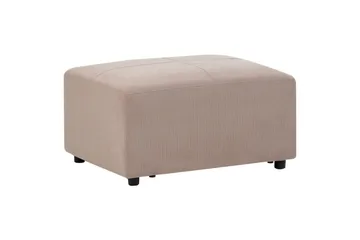 4-sitssoffa Beliani Kohlo Beige/svart, Högervänd Taupe||Black Left-faced - Møbler - Sofaer - Sofagrupper