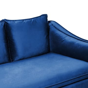 4-personers sofa Aure - Blå - Møbler - Sofaer - Velour sofaer