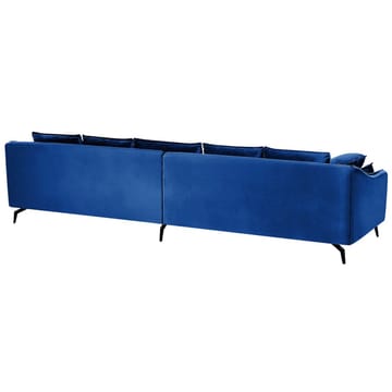 4-personers sofa Aure - Blå - Møbler - Sofaer - Velour sofaer